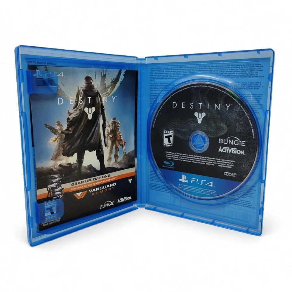 Destiny PS4 Game Complete Box Set Vanguard Armory Code SciFi Shooter Multiplayer